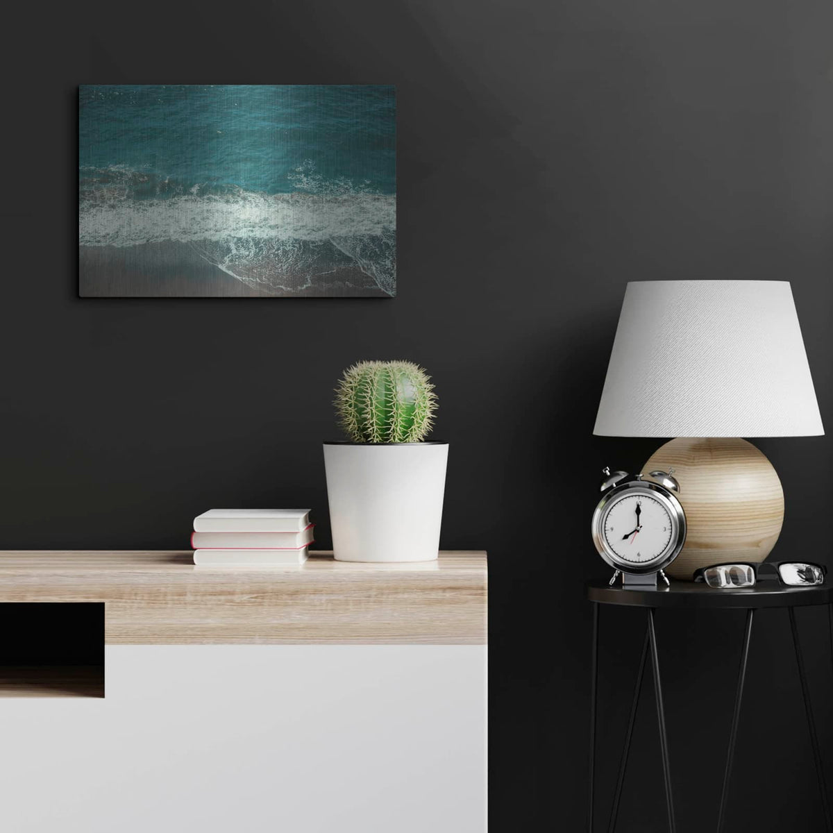'Pacific Afternoon V' by Nathan Larson – Metal Wall Art, 24x16 room view