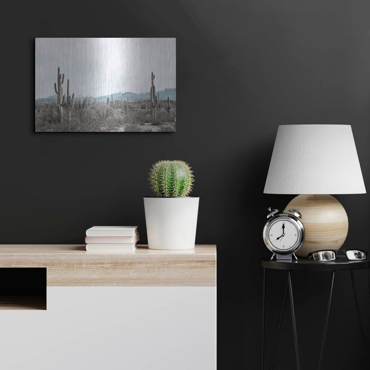 'Sonoran Wonderland' by Nathan Larson – Metal Wall Art, 24x16 room view