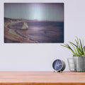 'Rock Coast' by Nathan Larson – Metal Wall Art, 16x12 room view