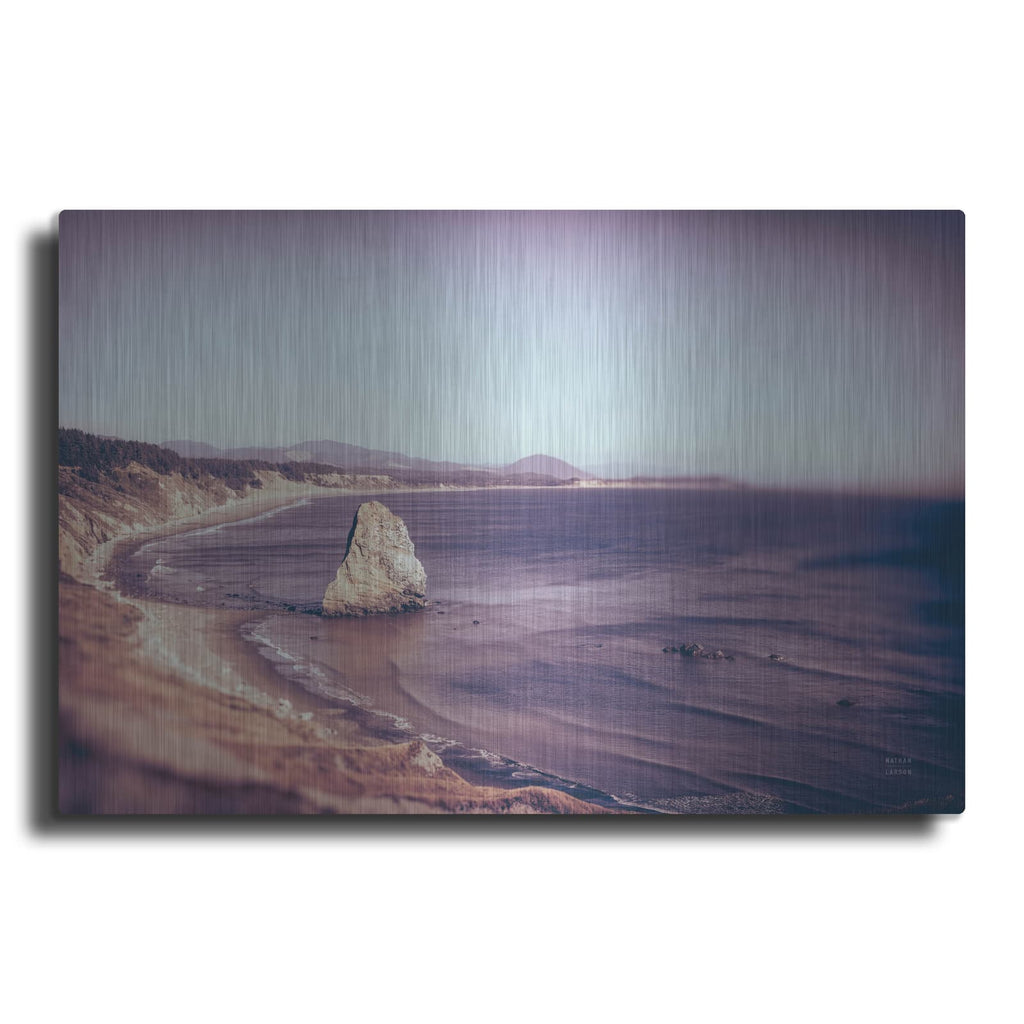 'Rock Coast' by Nathan Larson – Metal Wall Art