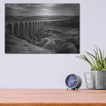 'Aqueduct 4' by Nathan Larson – Metal Wall Art, 16x12 room view
