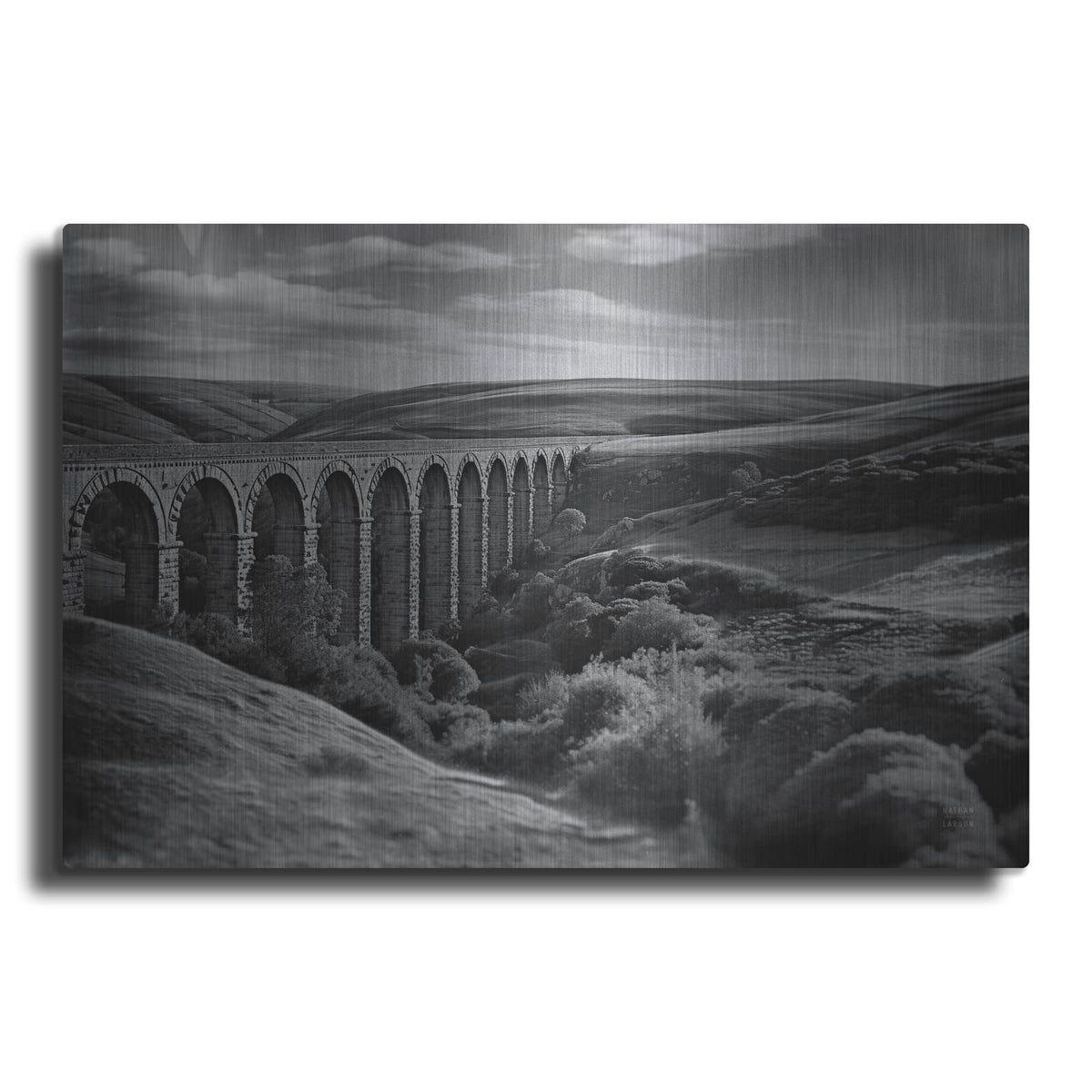 'Aqueduct 4' by Nathan Larson – Metal Wall Art
