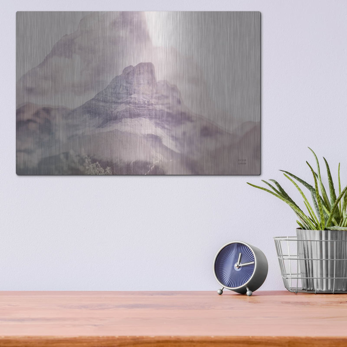 'Alberta Dream 1' by Nathan Larson – Metal Wall Art, 16x12 room view