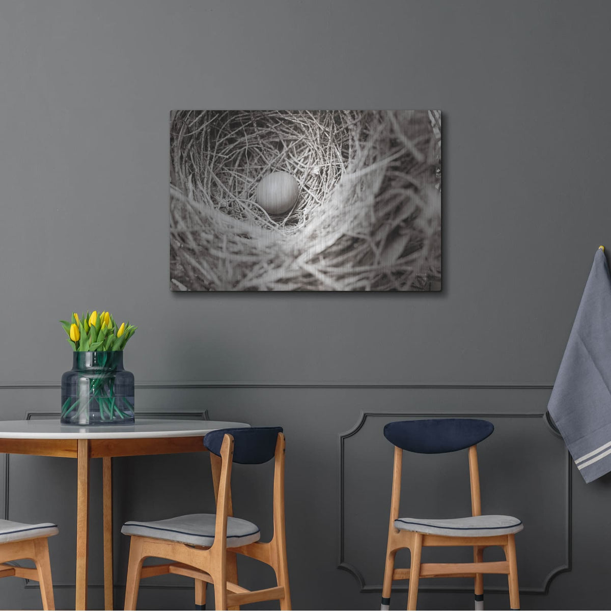 'Nesting' by Nathan Larson – Metal Wall Art, 36x24 room view