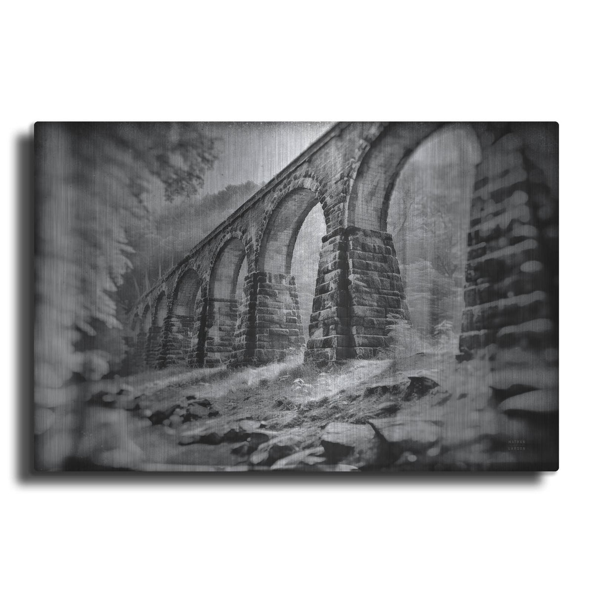 'Aqueduct 1' by Nathan Larson – Metal Wall Art