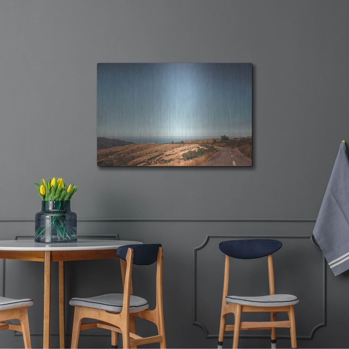 'Road To The Lost Coast' by Nathan Larson – Metal Wall Art, 36x24 room view