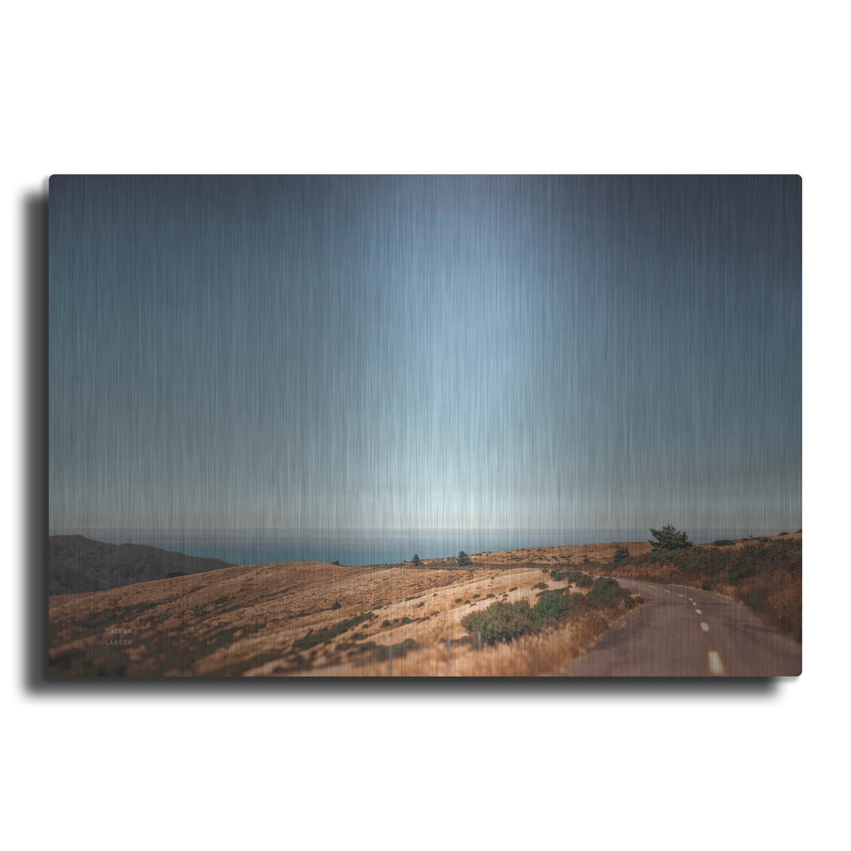 'Road To The Lost Coast' by Nathan Larson – Metal Wall Art