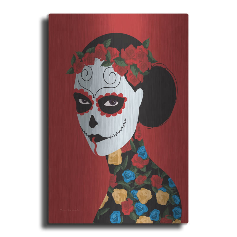 'Dia De Los Muertos 2' by Omar Escalante – Metal Wall Art