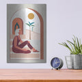 'Luxe Traveler 1' by Omar Escalante – Metal Wall Art, 12x16 room view