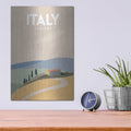 'Italy' by Omar Escalante – Metal Wall Art, 12x16 room view