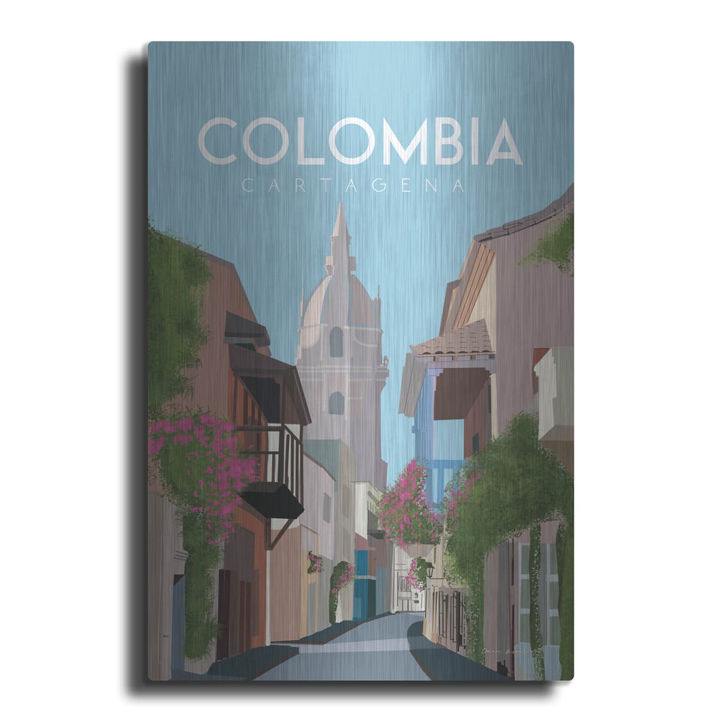 'Colombia' by Omar Escalante – Metal Wall Art