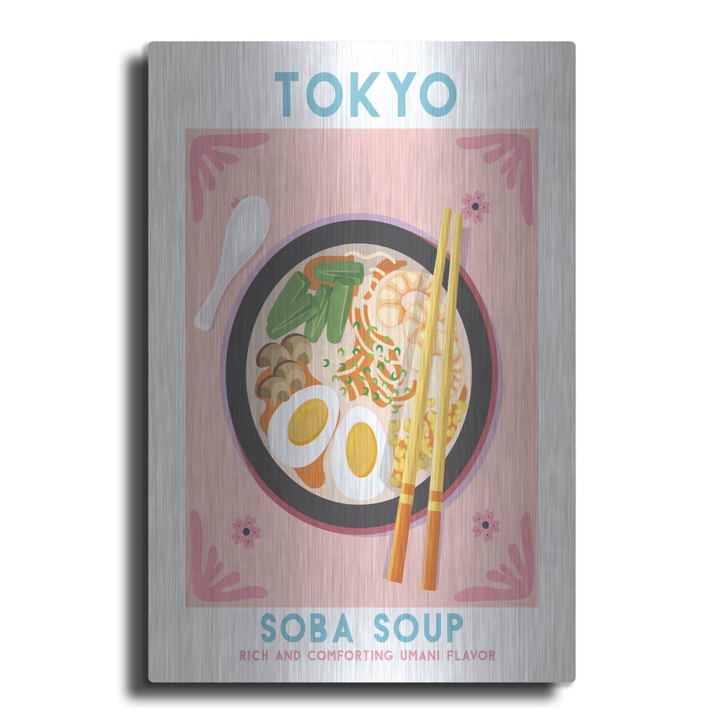 'Food And Travel 3' by Omar Escalante – Metal Wall Art