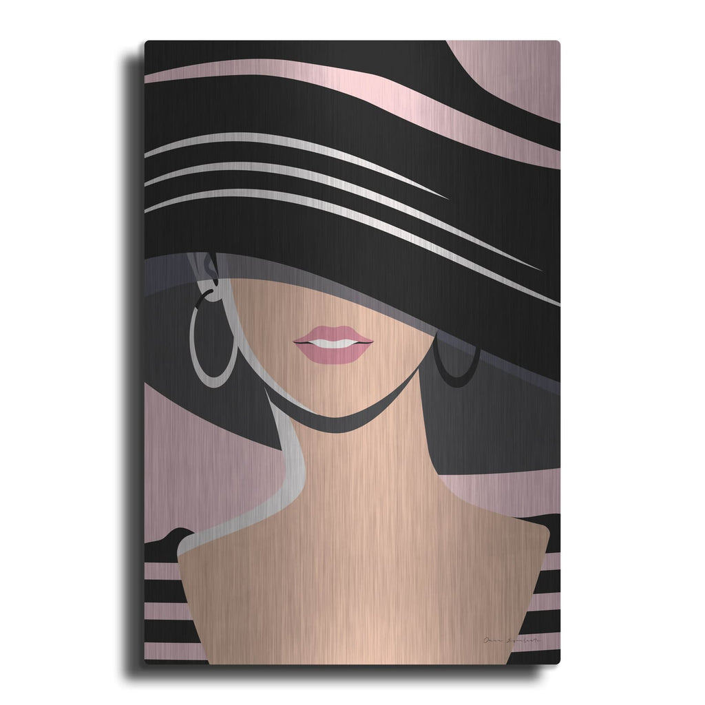 'Beach Chic 3 Blush' by Omar Escalante – Metal Wall Art