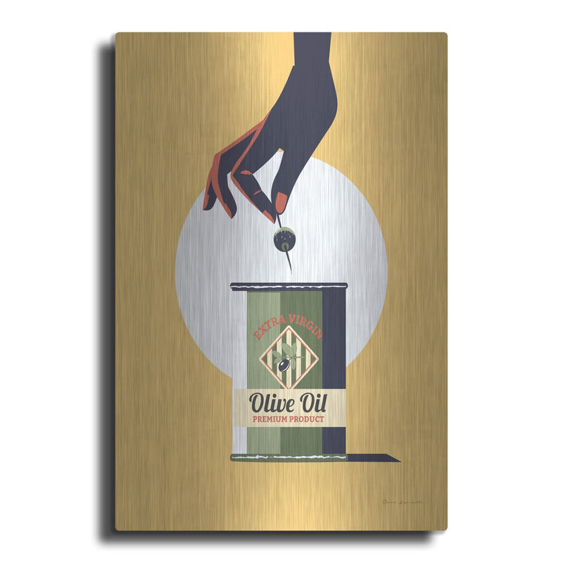 'Olive Oil' by Omar Escalante – Metal Wall Art