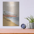 'Sri Lanka' by Omar Escalante – Metal Wall Art, 12x16 room view