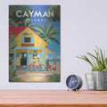 'Cayman Islands' by Omar Escalante – Metal Wall Art, 12x16 room view