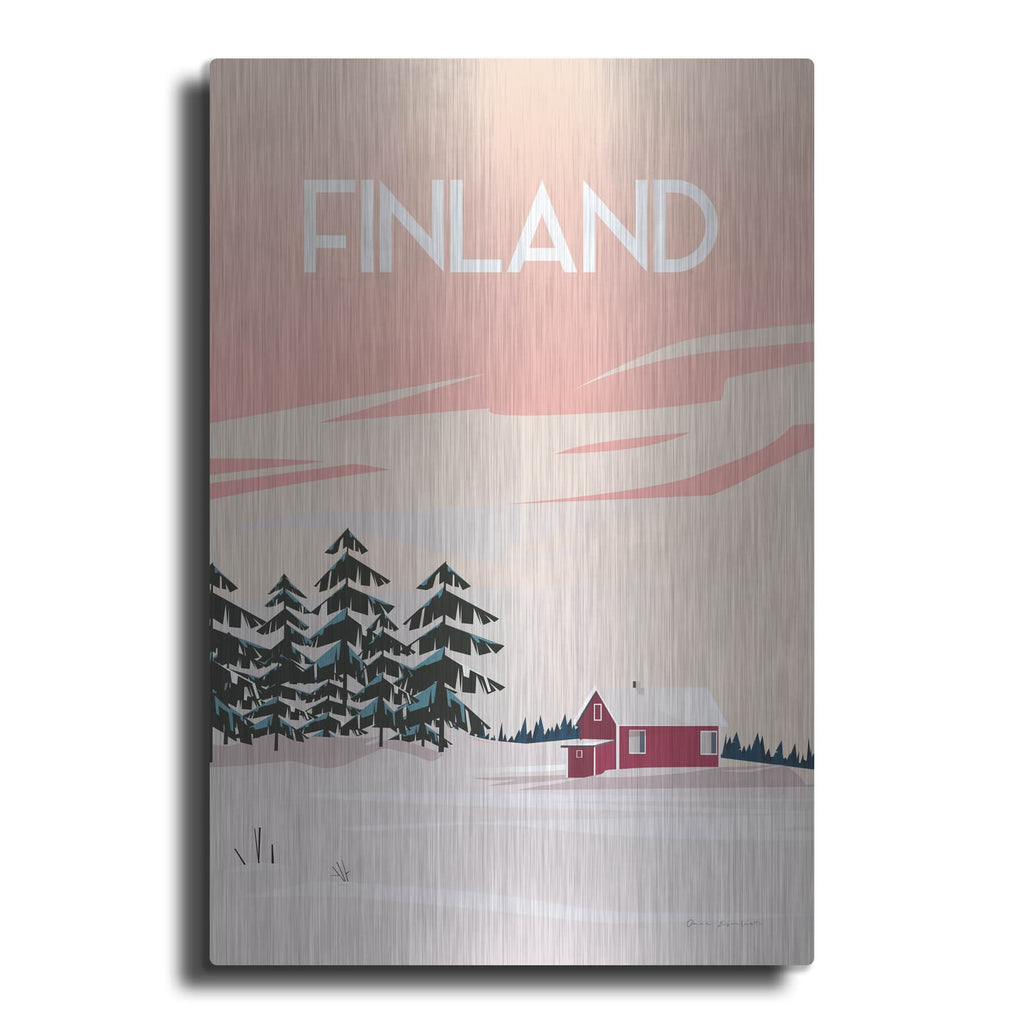 'Finland 2' by Omar Escalante – Metal Wall Art