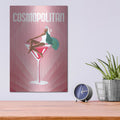 'Cosmopolitan' by Omar Escalante – Metal Wall Art, 12x16 room view