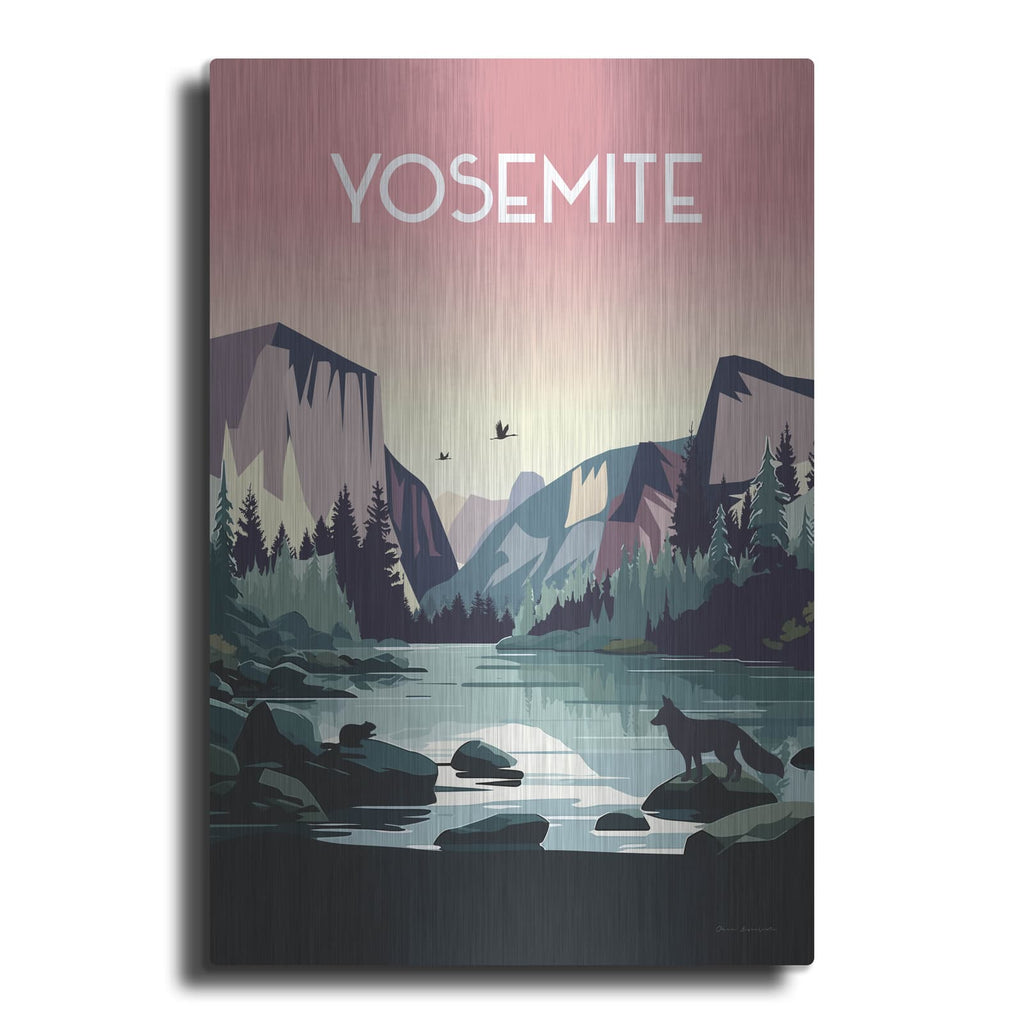 'Yosemite' by Omar Escalante – Metal Wall Art