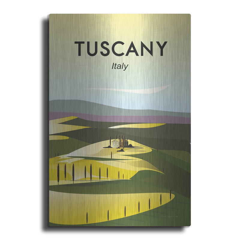 'Tuscany' by Omar Escalante – Metal Wall Art