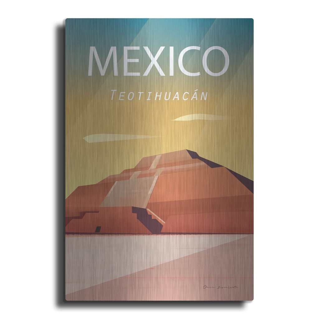 'Mexico' by Omar Escalante – Metal Wall Art