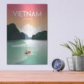 'Vietnam Ha Long Bay' by Omar Escalante – Metal Wall Art, 12x16 room view