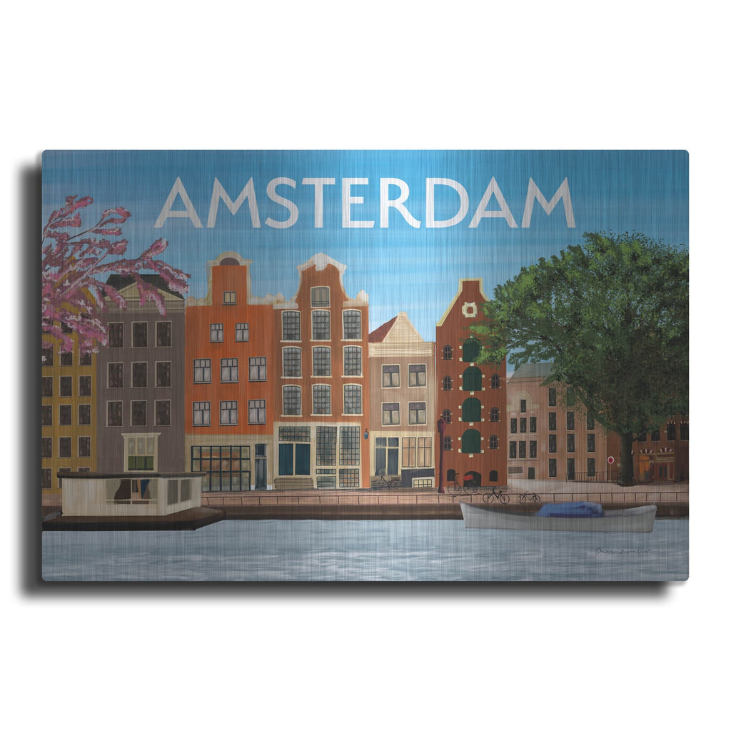 'Amsterdam 2' by Omar Escalante – Metal Wall Art