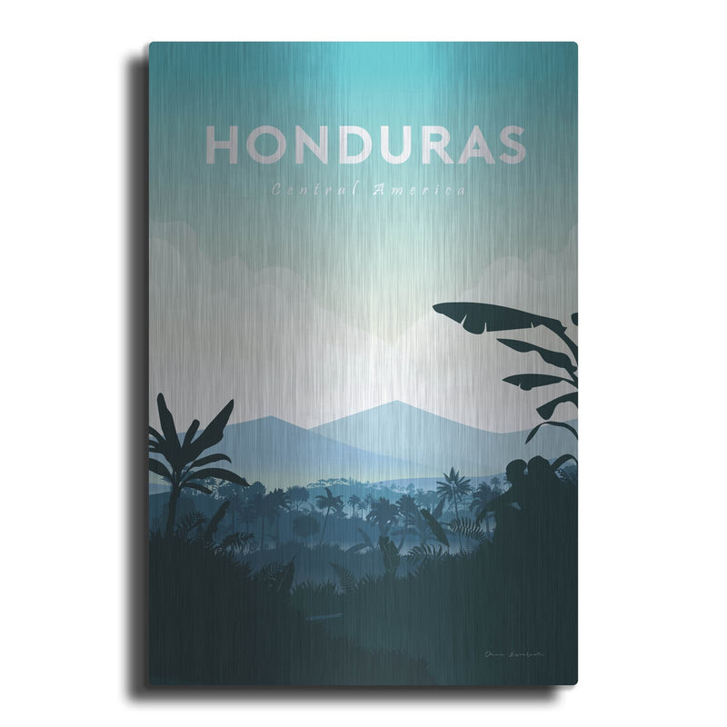 'Honduras' by Omar Escalante – Metal Wall Art