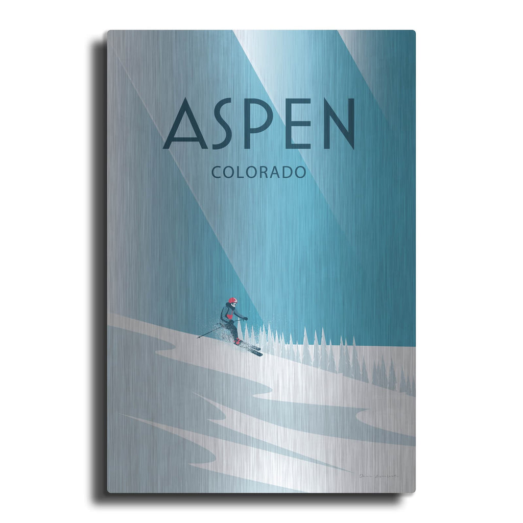 'Aspen' by Omar Escalante – Metal Wall Art