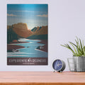 'Experience The Wilderness' by Omar Escalante – Metal Wall Art, 12x16 room view