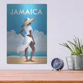 'Jamaica' by Omar Escalante – Metal Wall Art, 12x16 room view