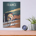 'France' by Omar Escalante – Metal Wall Art, 12x16 room view