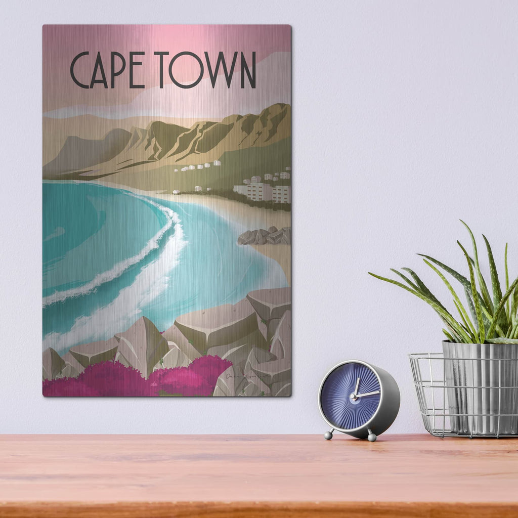 'Cape Town South Africa' by Omar Escalante – Metal Wall Art, 12x16 room view