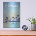 'Panama' by Omar Escalante – Metal Wall Art, 12x16 room view