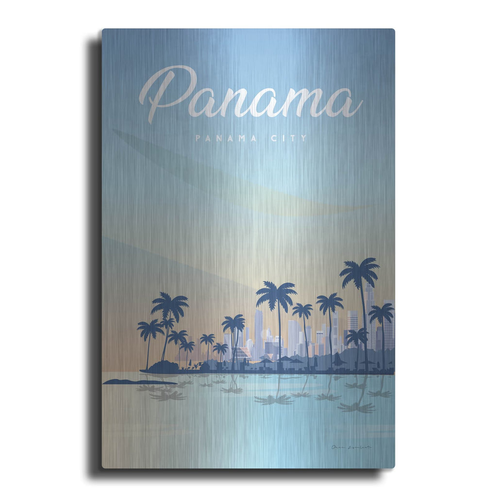 'Panama' by Omar Escalante – Metal Wall Art