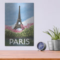 'Take Me To Paris 2' by Omar Escalante – Metal Wall Art, 12x16 room view