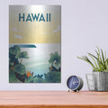 'Hawa2' by Omar Escalante – Metal Wall Art, 12x16 room view