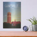 'Gainesville' by Omar Escalante – Metal Wall Art, 12x16 room view