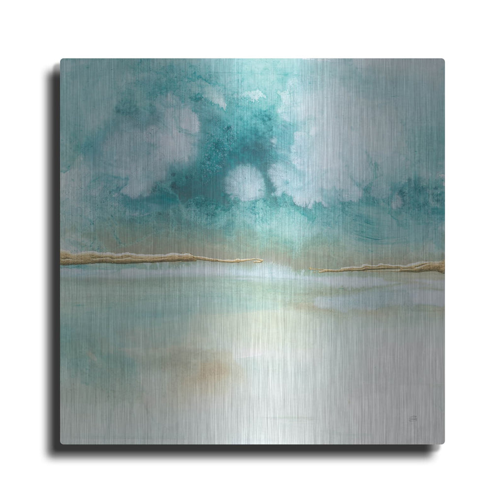 'Cumulus Emerald 2' by Chris Paschke – Metal Wall Art