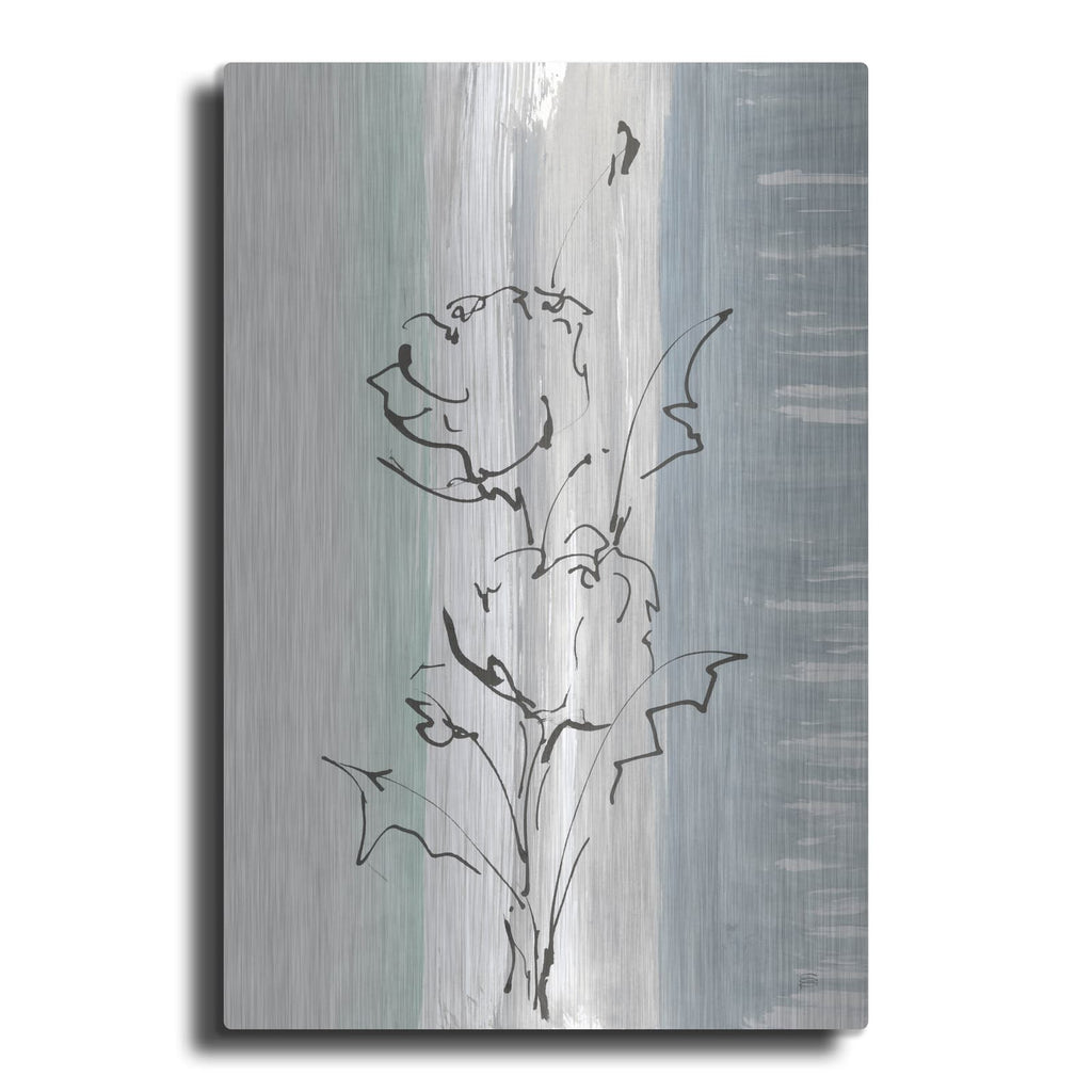 'Laidback Flowers 1' by Chris Paschke – Metal Wall Art