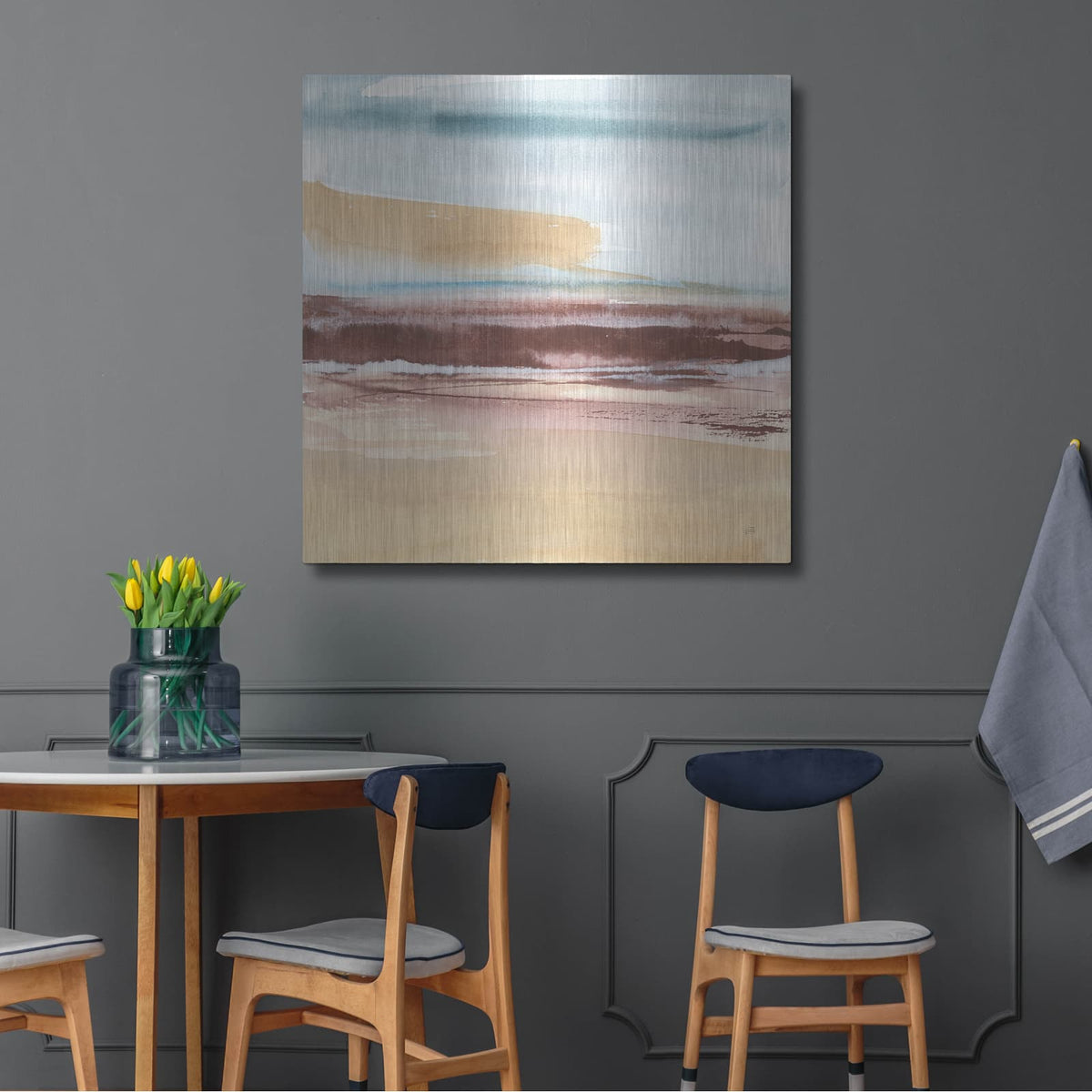 'Aquatic Sky 1' by Chris Paschke – Metal Wall Art, 36x36 room view