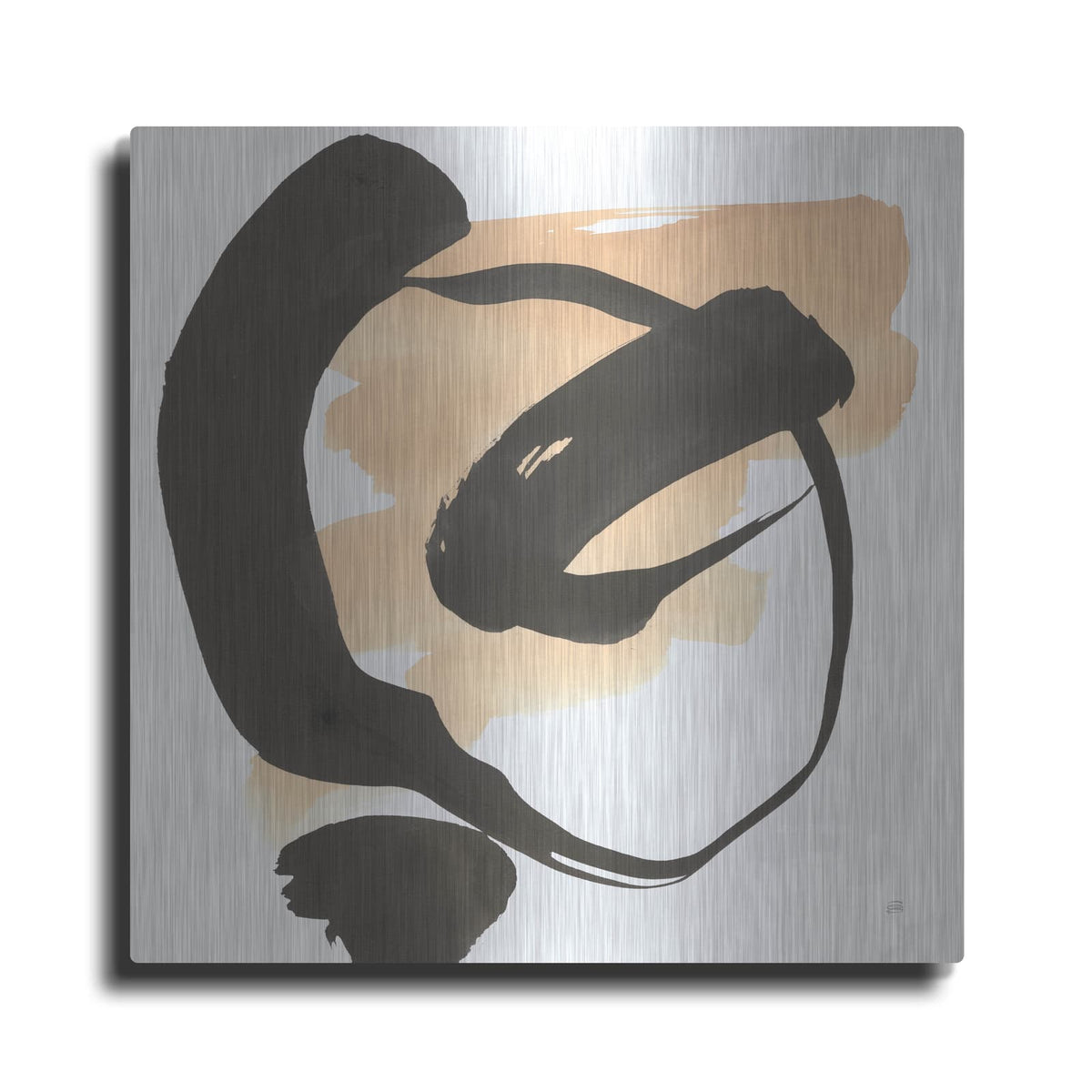 'Black And Cream 1' by Chris Paschke – Metal Wall Art
