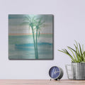 'Peaceful Dusk 2 Tropical' by Chris Paschke – Metal Wall Art, 12x12 room view