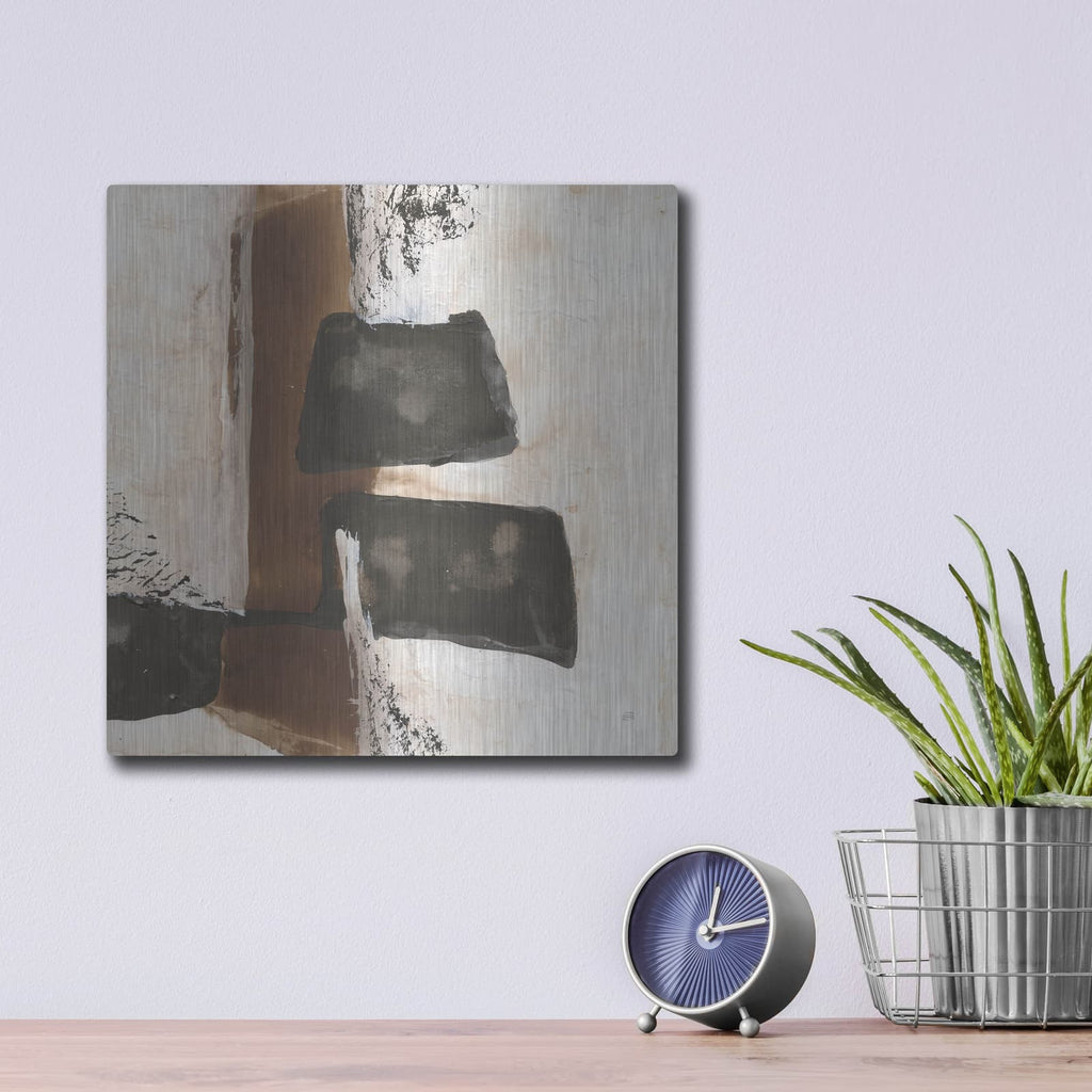 'Tactile Inspiration 4' by Chris Paschke – Metal Wall Art, 12x12 room view
