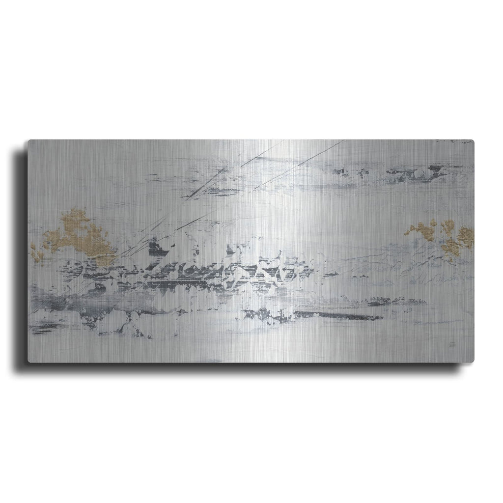 'Textured Gold' by Chris Paschke – Metal Wall Art