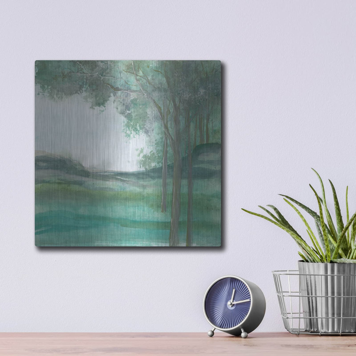 'Summer Nights' by Chris Paschke – Metal Wall Art, 12x12 room view