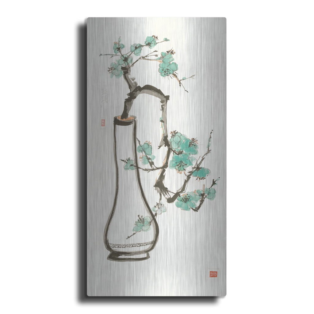 'Jade Blossom' by Chris Paschke – Metal Wall Art