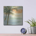 'Island Sunset 1' by Chris Paschke – Metal Wall Art, 12x12 room view