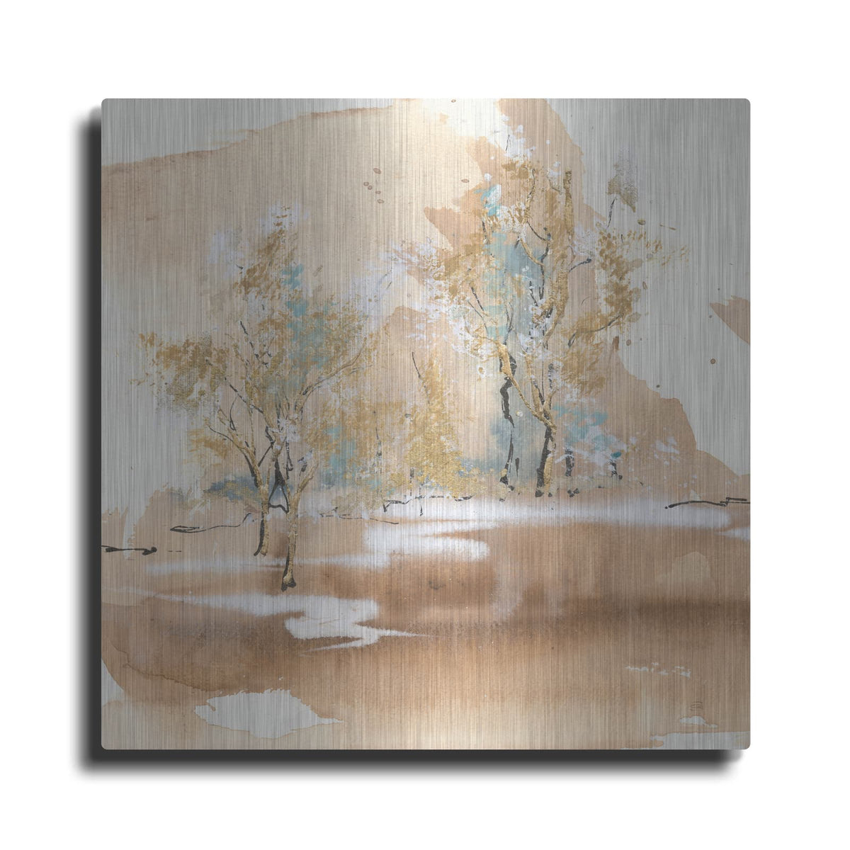 'Dusting Of Gold 2' by Chris Paschke – Metal Wall Art