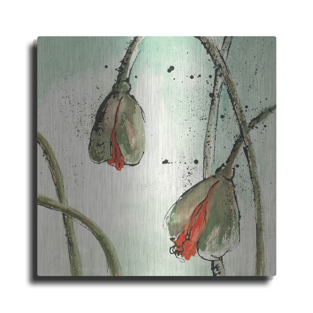 'Not A California Poppy 2' by Chris Paschke – Metal Wall Art
